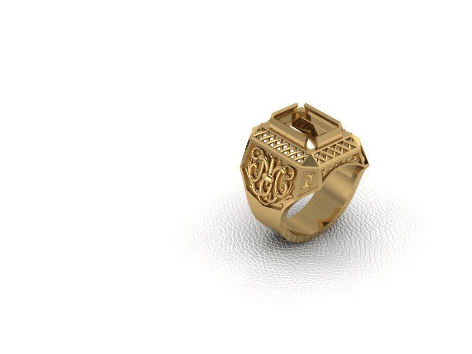 Ring men 10 3D print model_14