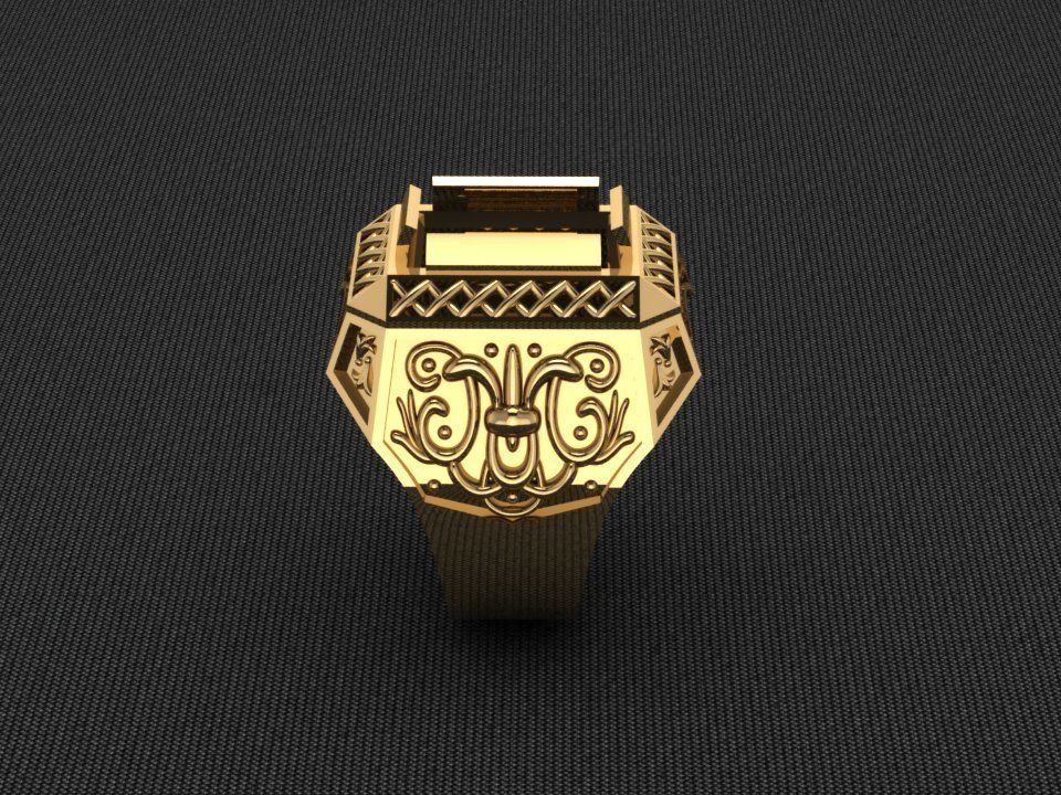 Ring men 10 3D print model_16