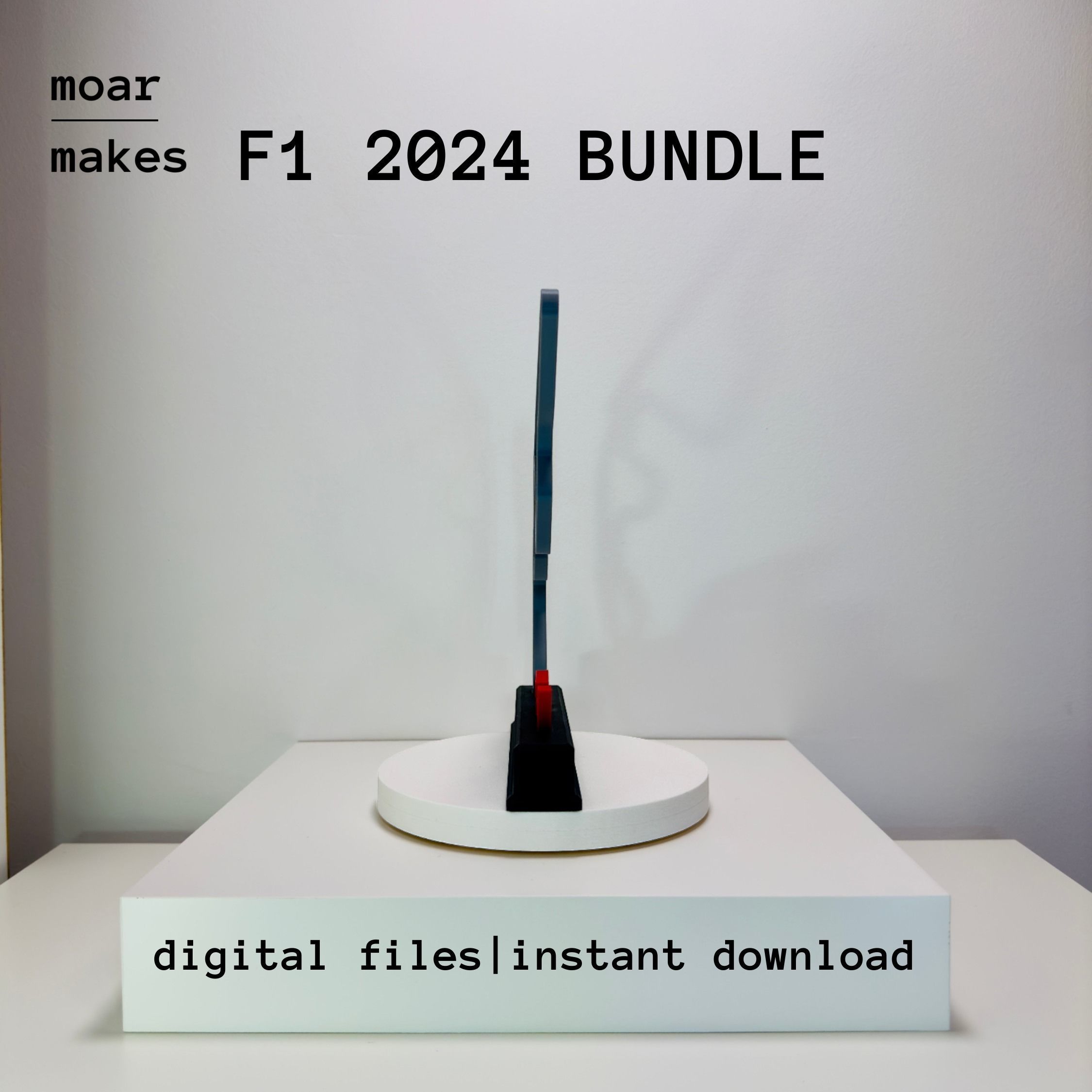 24 Races Bundle 2024 Formula 1 Trophy 3D Model - Track - Circuit 3D print model_5