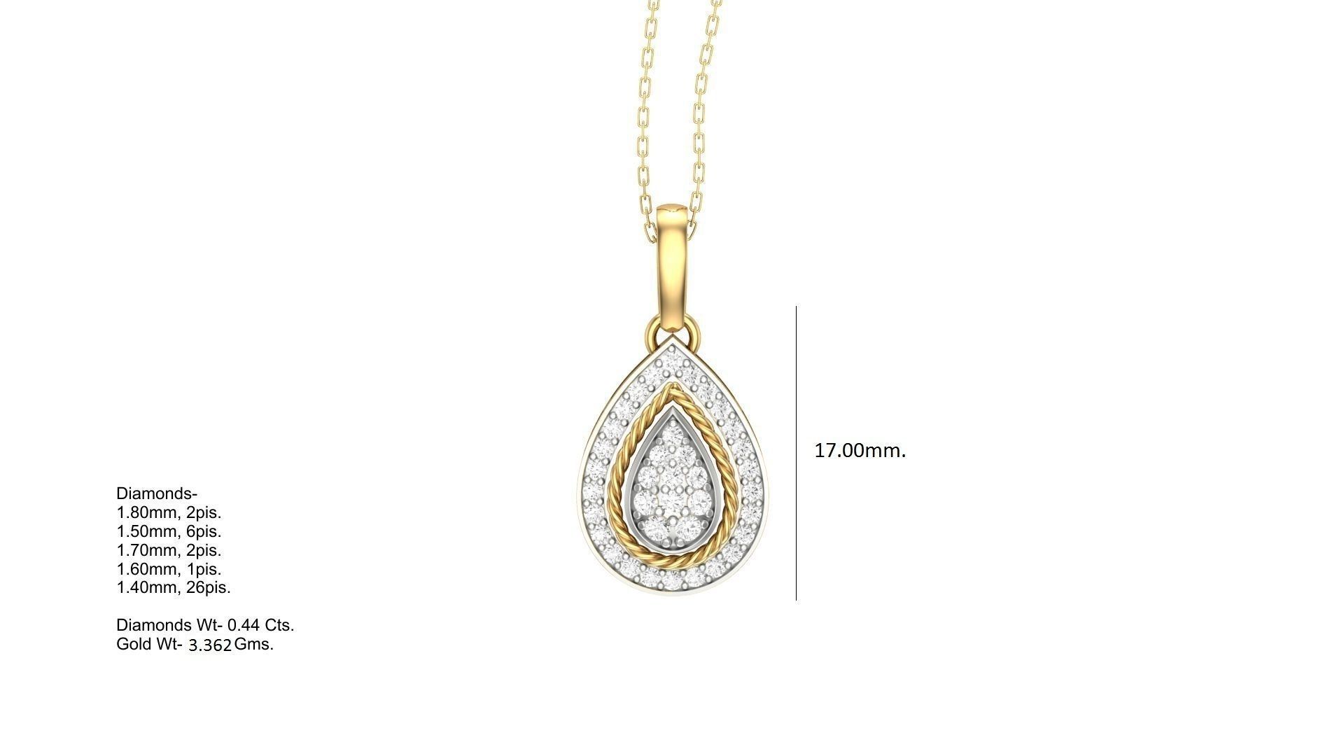 Pear Light Wt Pendant 3dm stl obj mtl gltf glb render details 3D print model_2