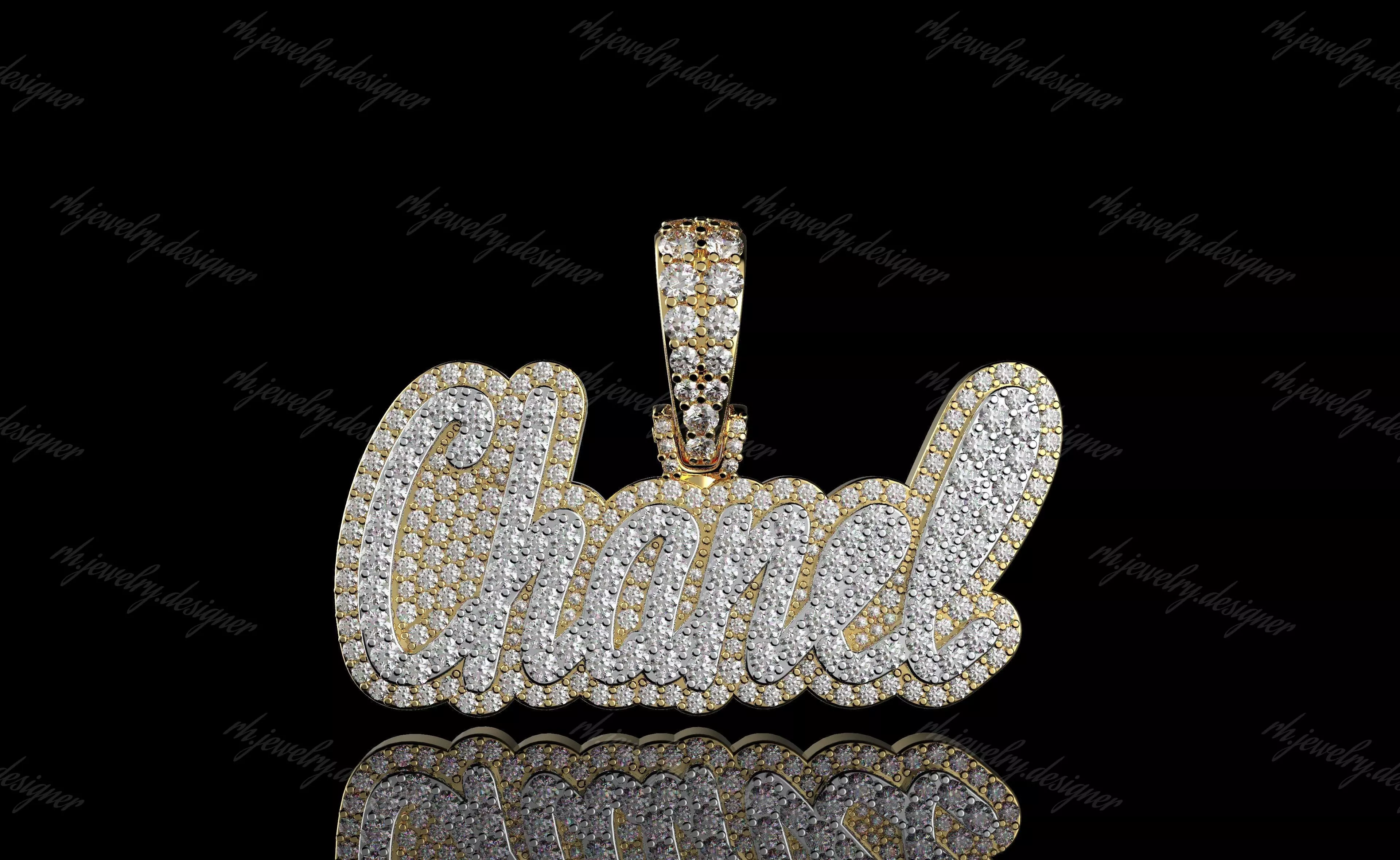 Gold N1143 3D print model_0