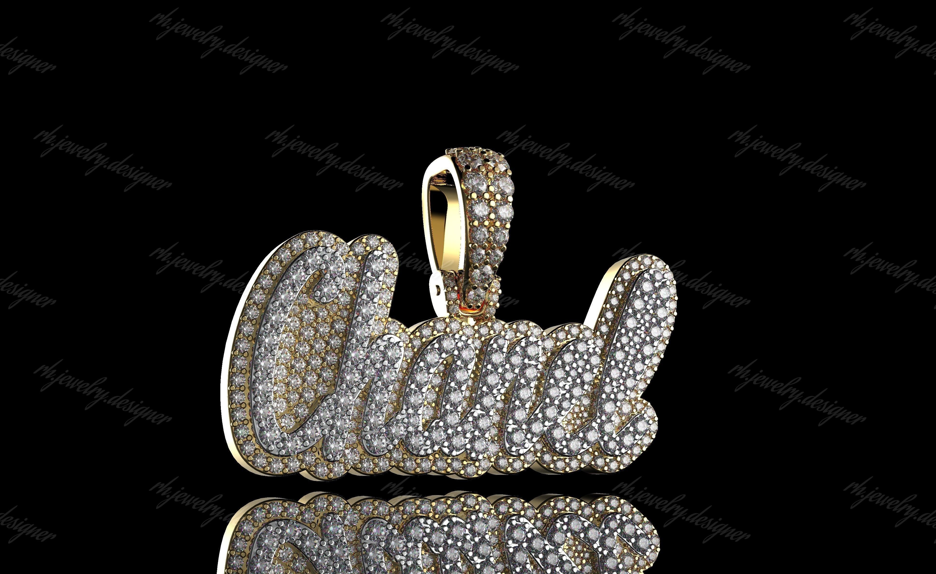 Gold N1143 3D print model_2