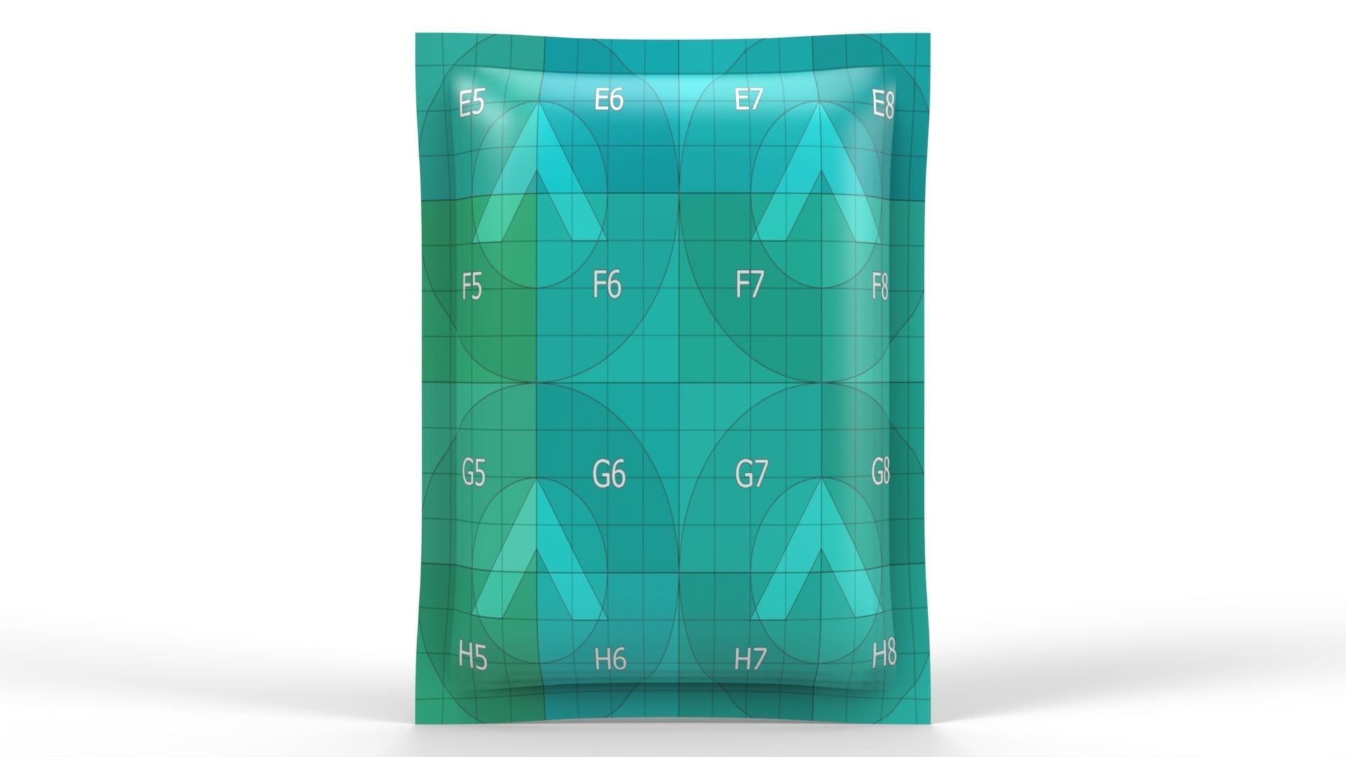 Sachet 130x180mm - 4 Seals packaging mockup Texture_6