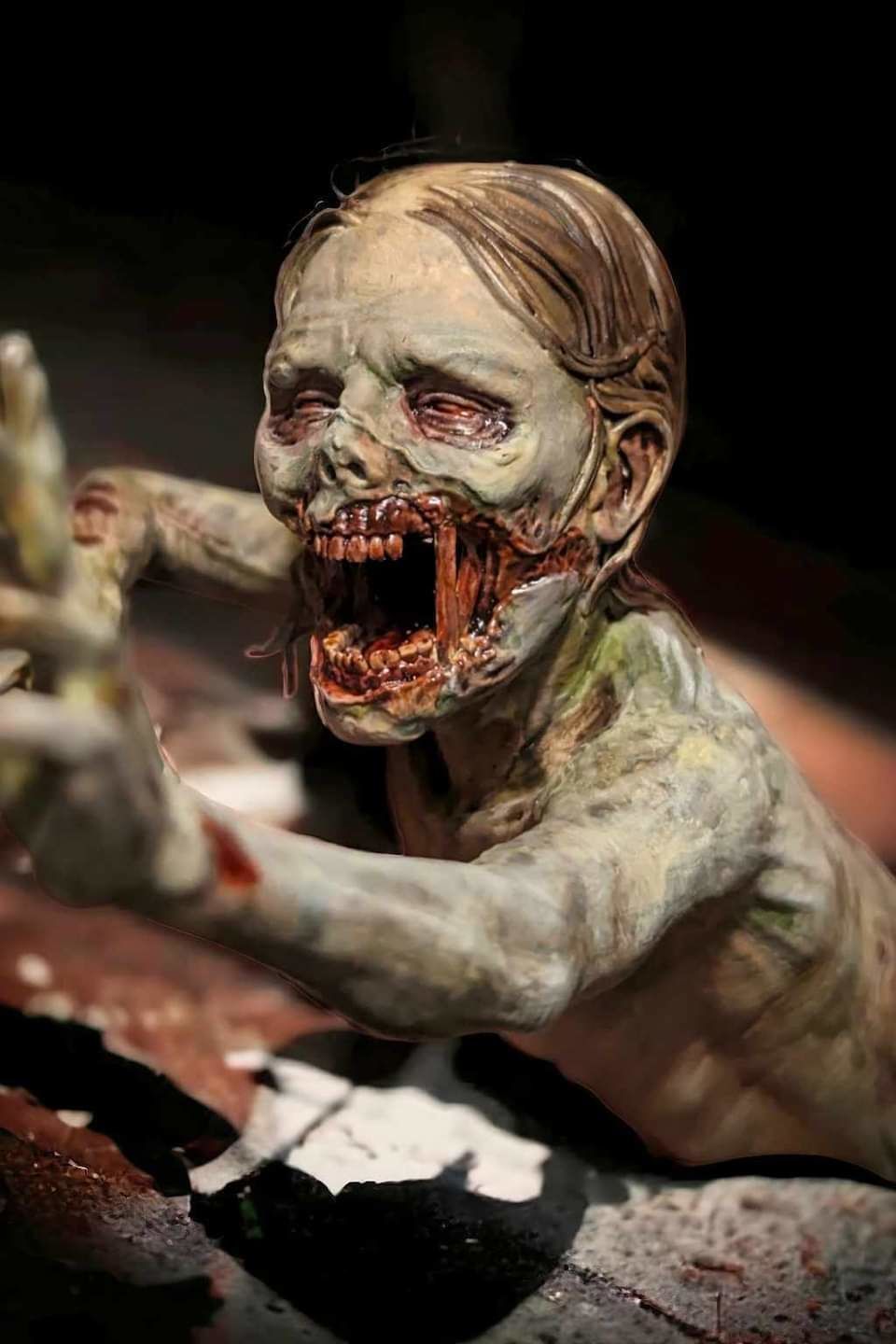Zombie The walking Dead 3D print model_1