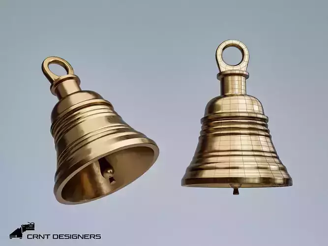 Temple Bell 3D Model 3D model