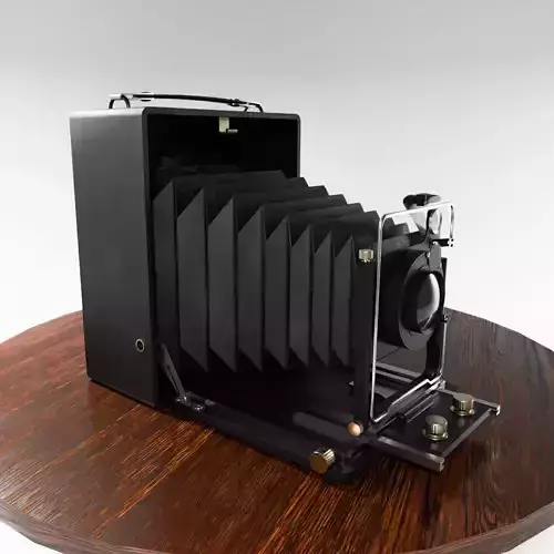 The RETRO camera Game Ready Low Poly