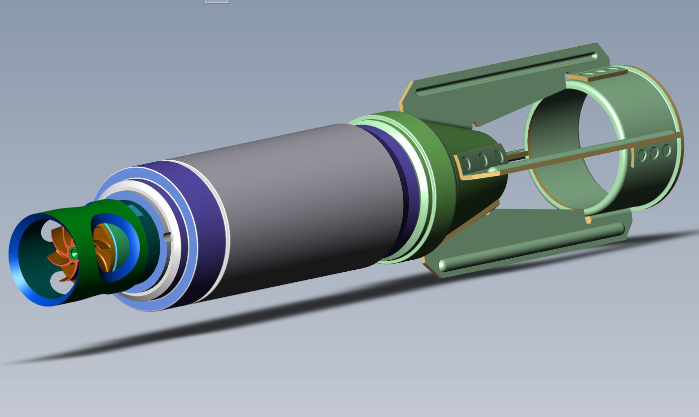 PTAB 2 5M Submunition for cluster avia bomb Moulage 3Dprintable  3D model_3