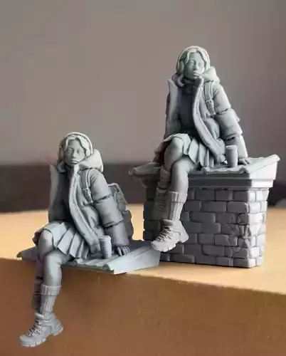 Watching stars 3D print model