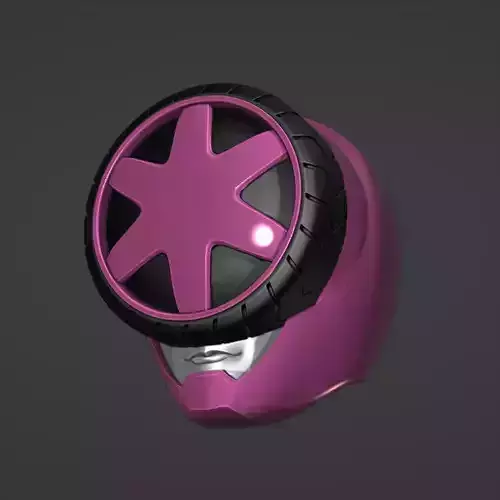 Boonboomger Pink Helmet 3D print model