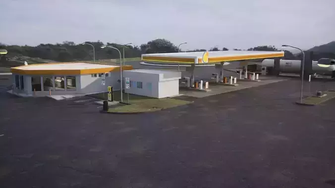 Gas Station - Unreal project