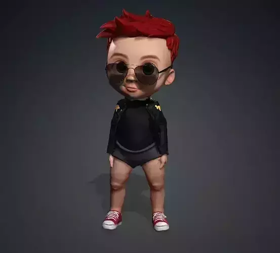 Man Rigged 3D model