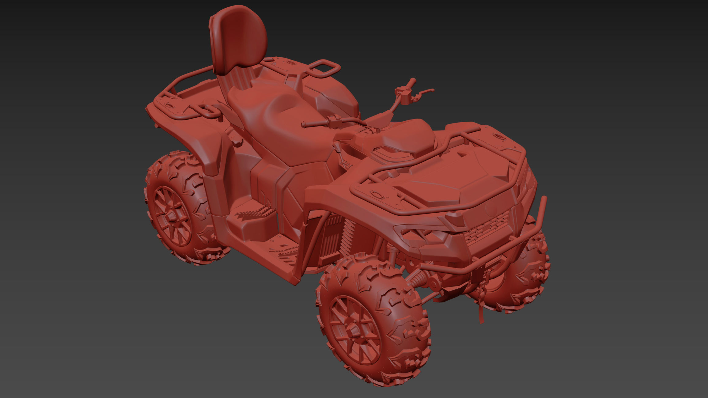 ATV BRP can-am OUTLANDER 700 XT 3D model_49