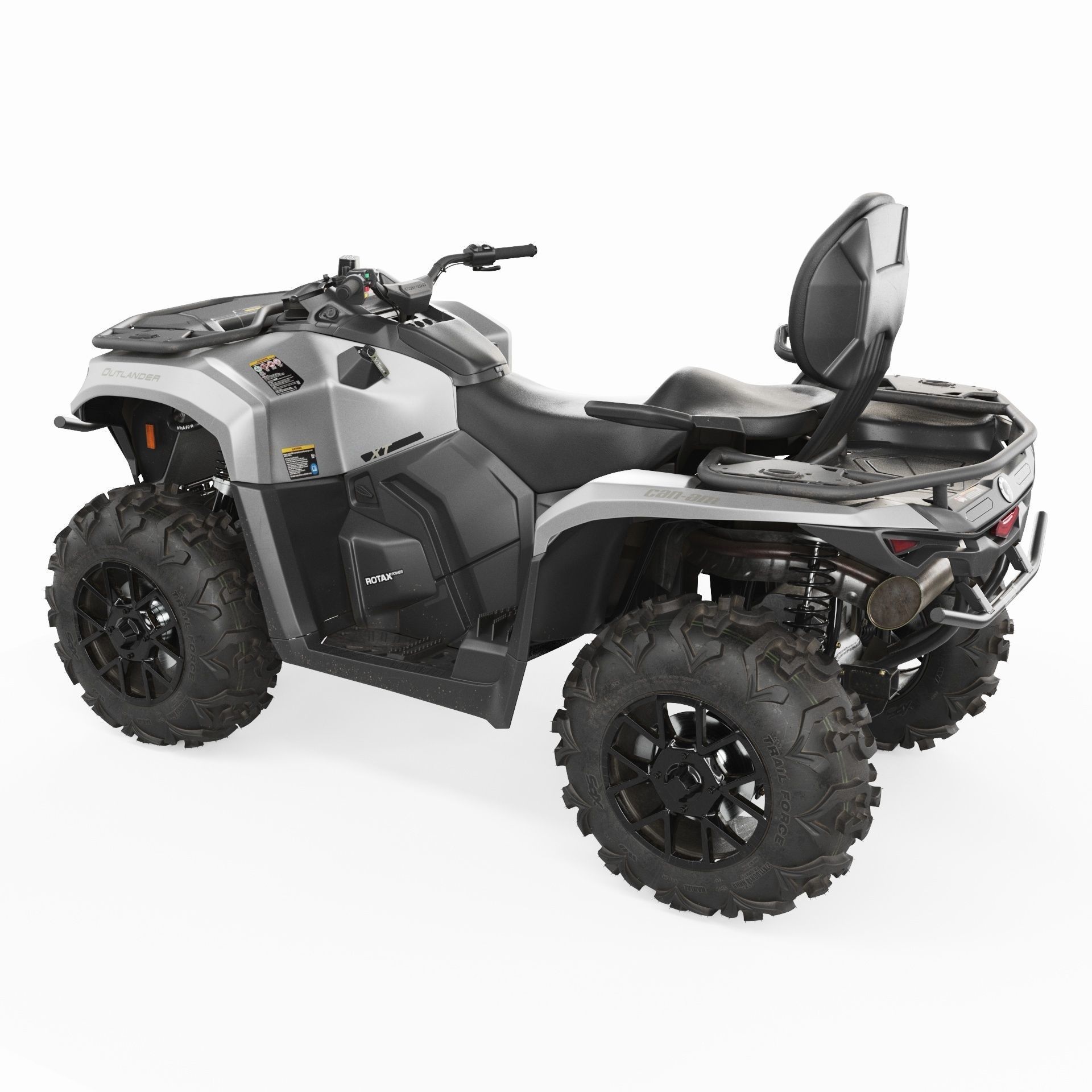 ATV BRP can-am OUTLANDER 700 XT 3D model_14