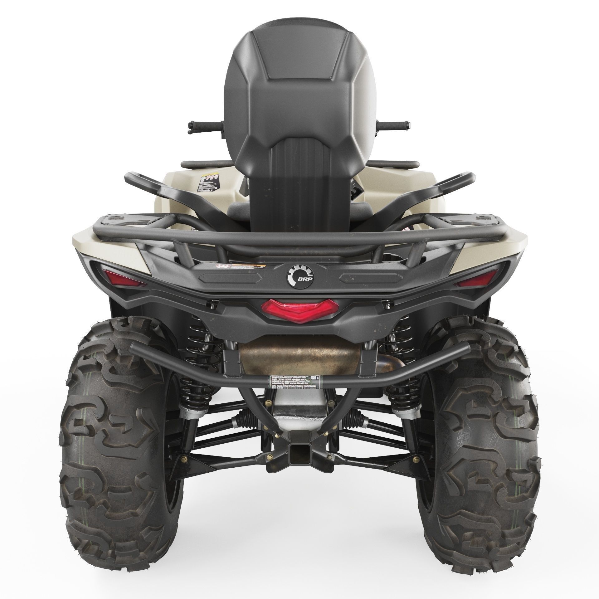 ATV BRP can-am OUTLANDER 700 XT 3D model_16