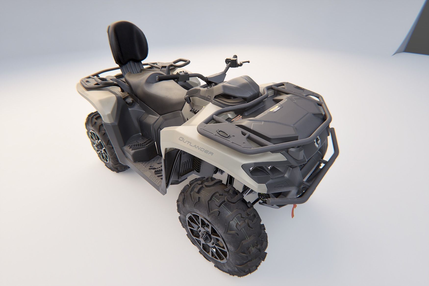 ATV BRP can-am OUTLANDER 700 XT 3D model_40