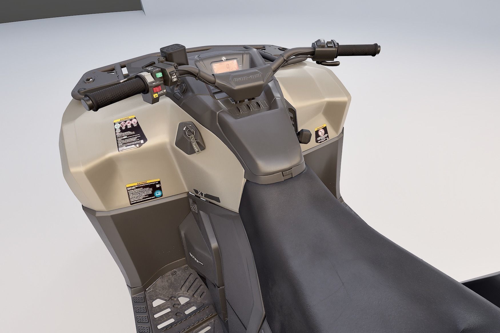 ATV BRP can-am OUTLANDER 700 XT 3D model_41