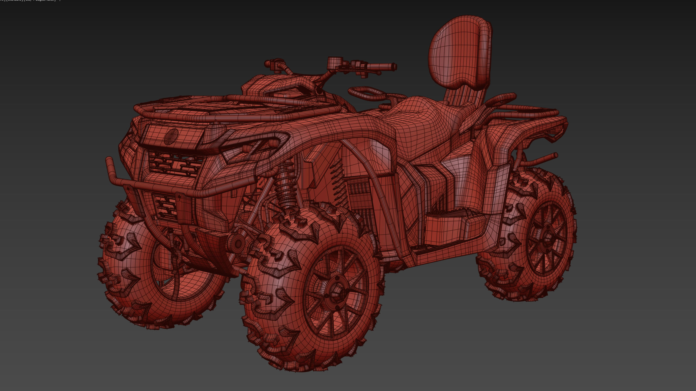 ATV BRP can-am OUTLANDER 700 XT 3D model_43