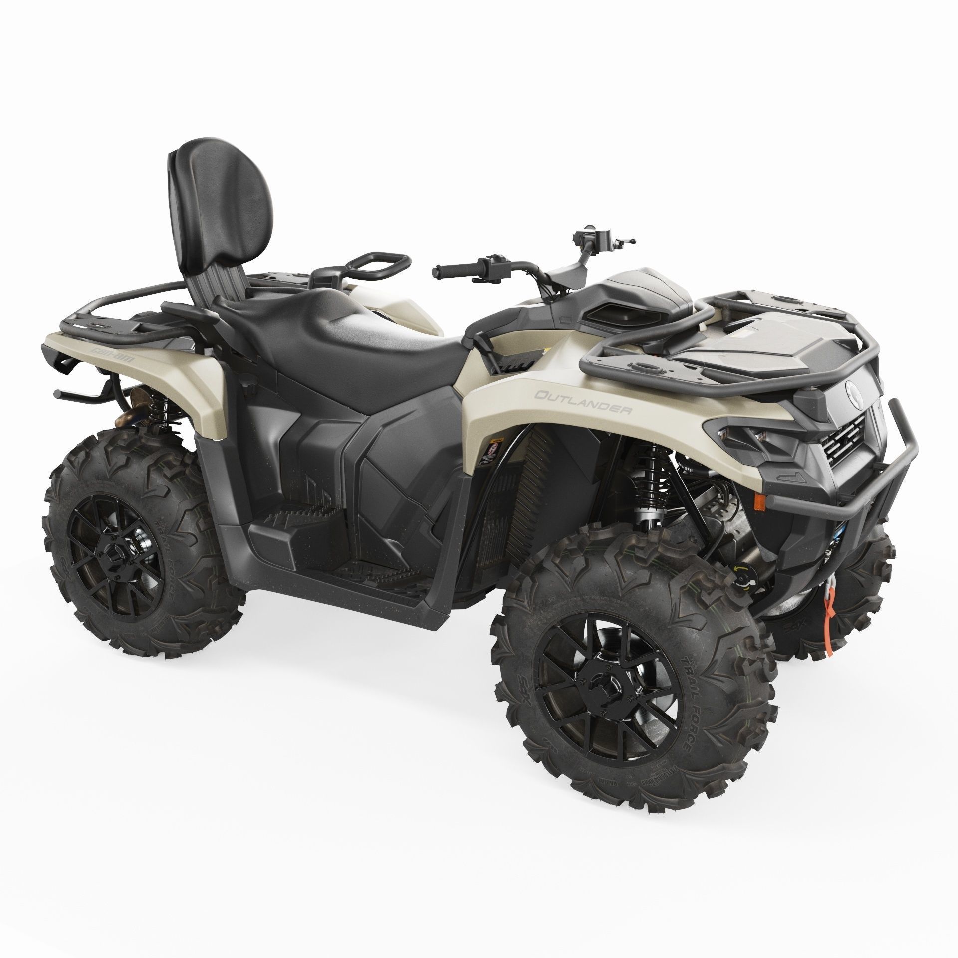 ATV BRP can-am OUTLANDER 700 XT 3D model_6
