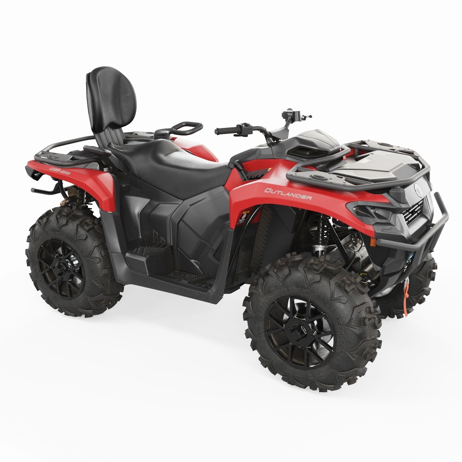 ATV BRP can-am OUTLANDER 700 XT 3D model_9