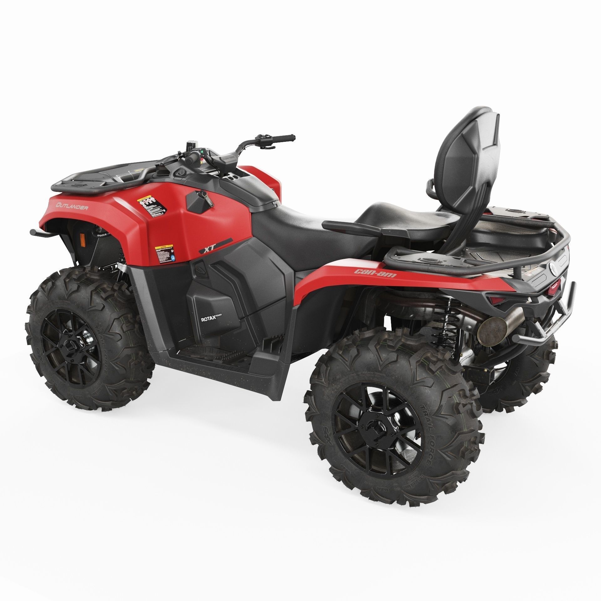 ATV BRP can-am OUTLANDER 700 XT 3D model_13