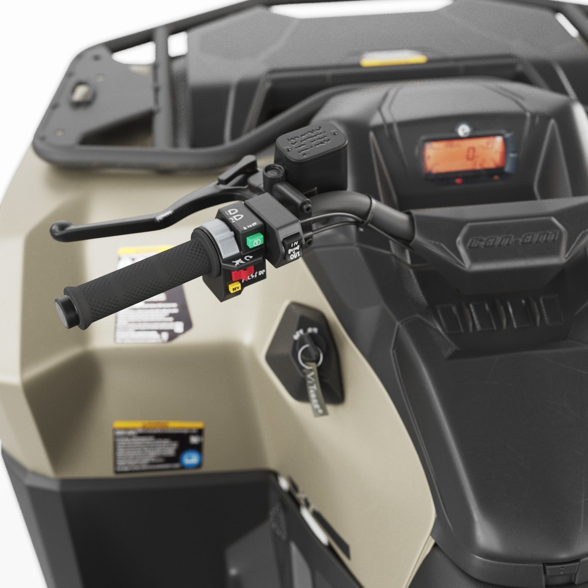 ATV BRP can-am OUTLANDER 700 XT 3D model_18