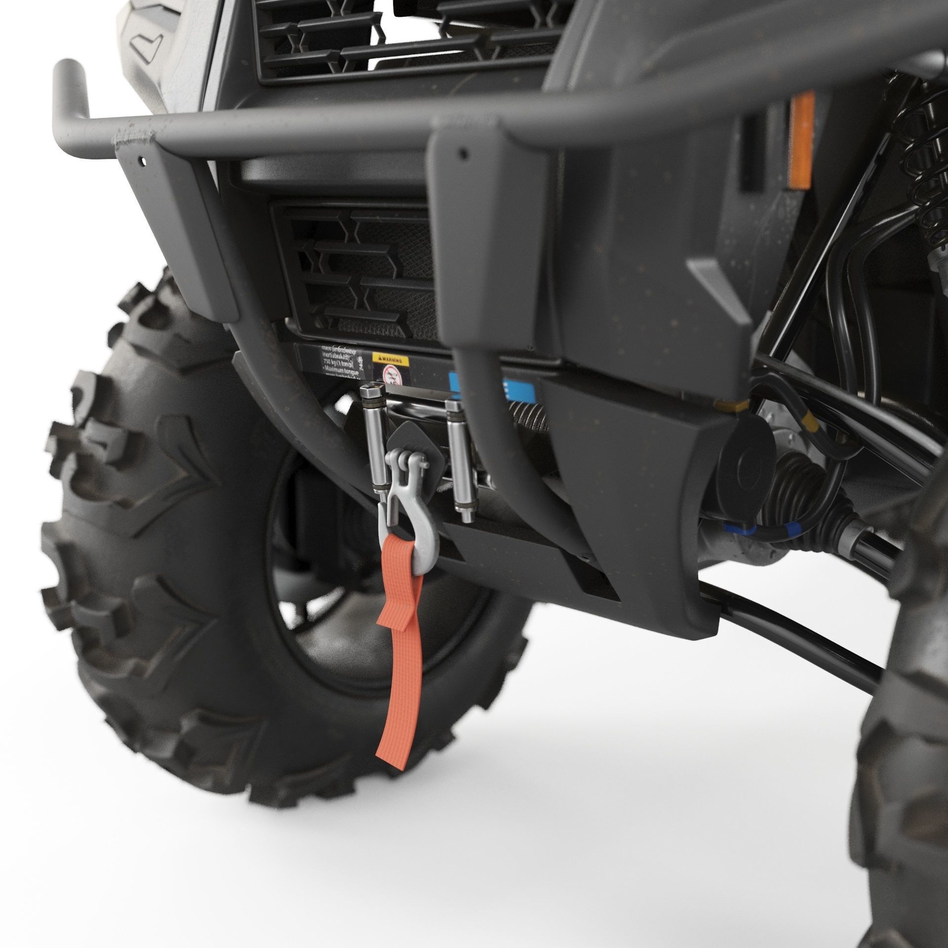 ATV BRP can-am OUTLANDER 700 XT 3D model_20