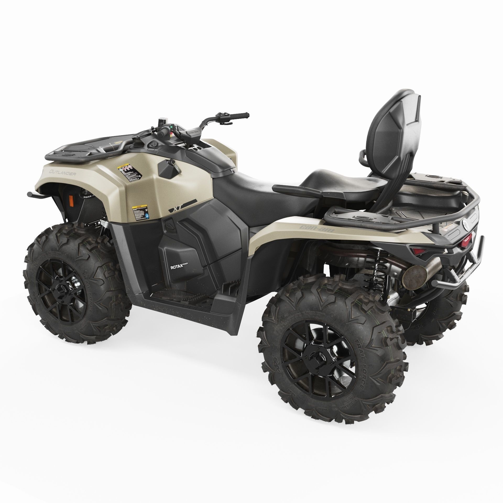 ATV BRP can-am OUTLANDER 700 XT 3D model_12