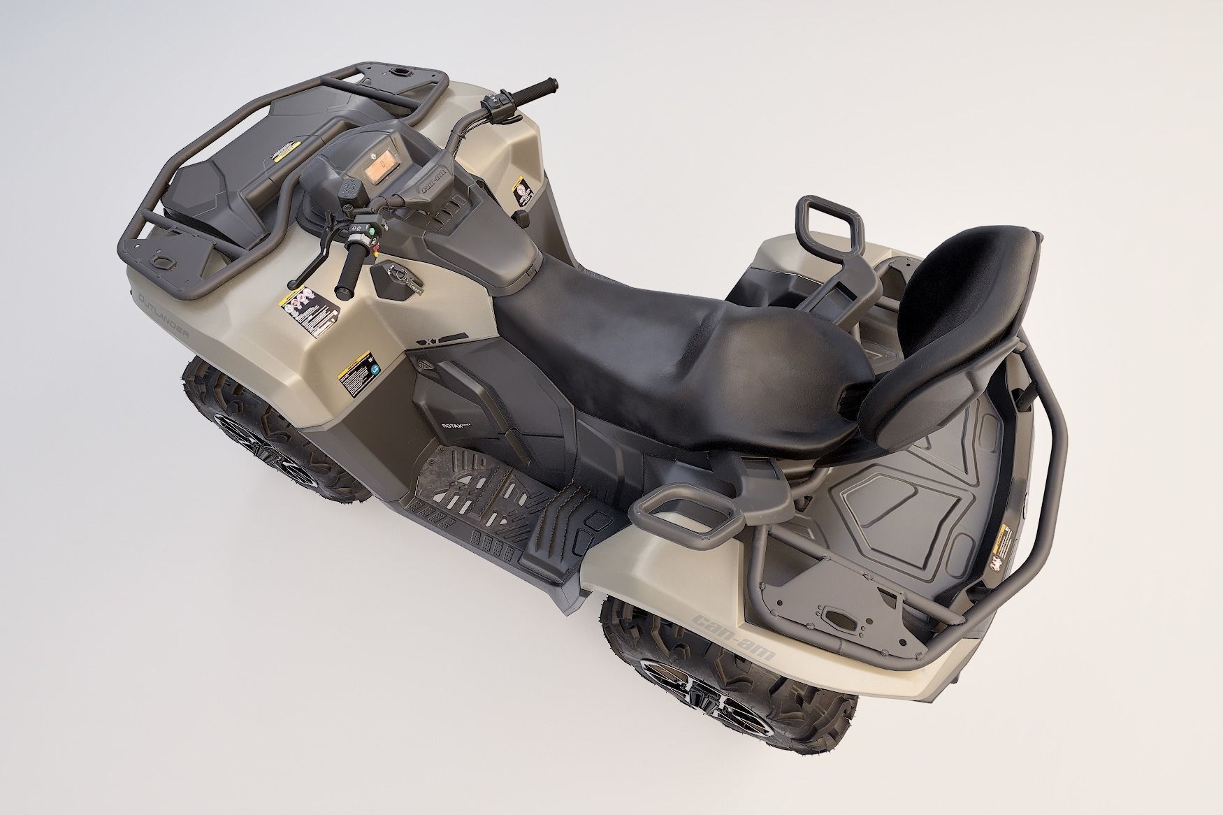 ATV BRP can-am OUTLANDER 700 XT 3D model_37