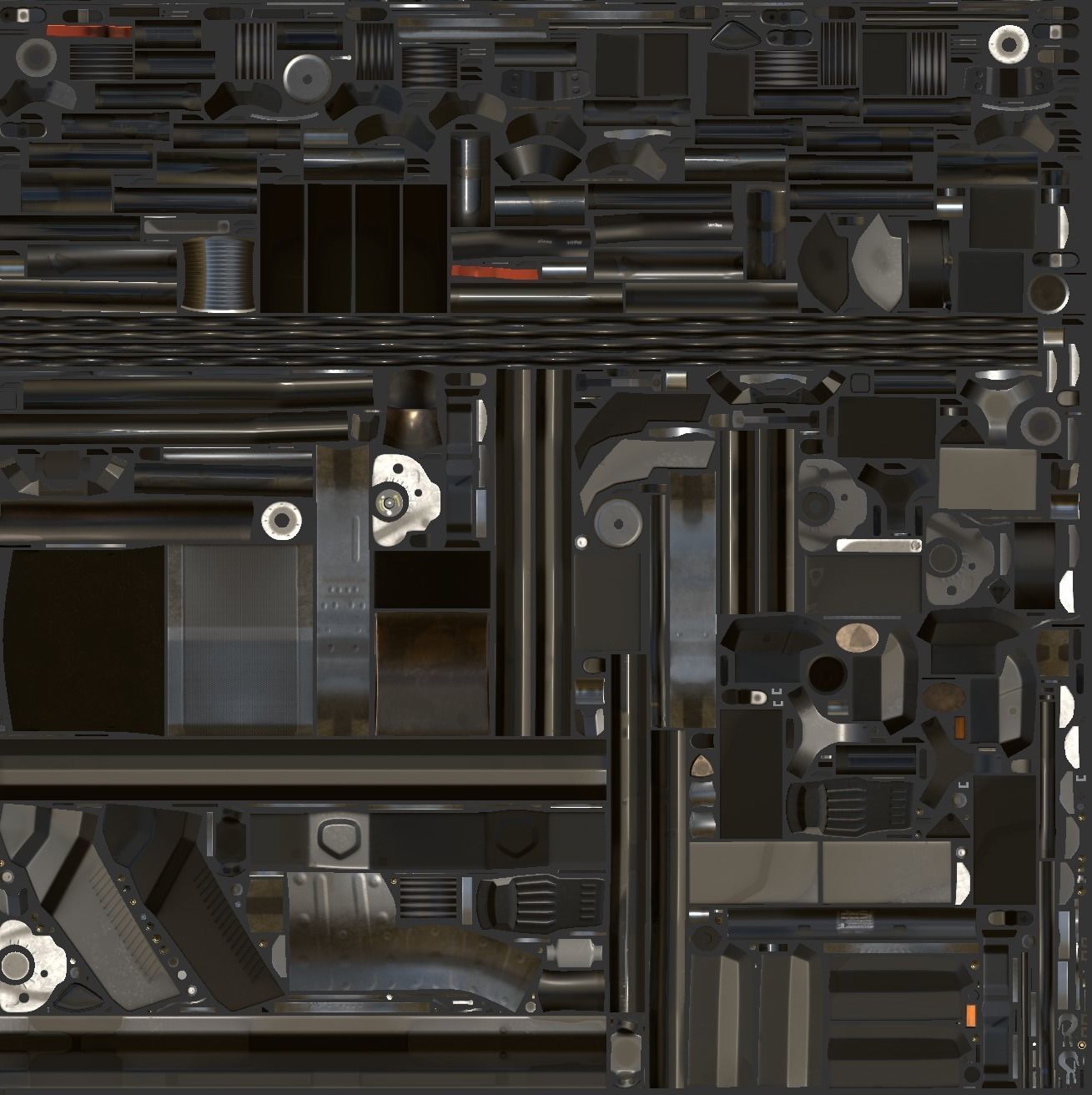 ATV BRP can-am OUTLANDER 700 XT 3D model_54