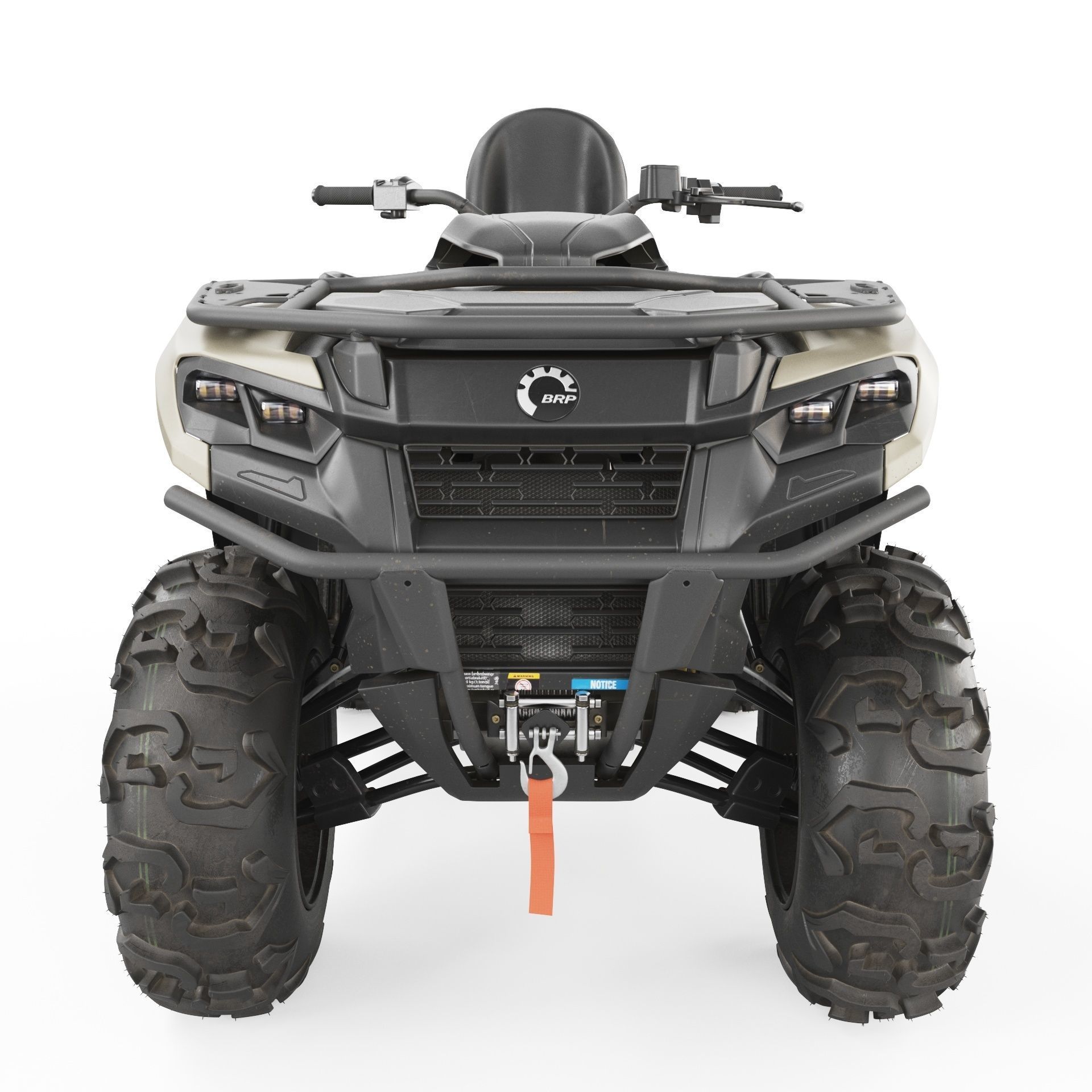 ATV BRP can-am OUTLANDER 700 XT 3D model_17