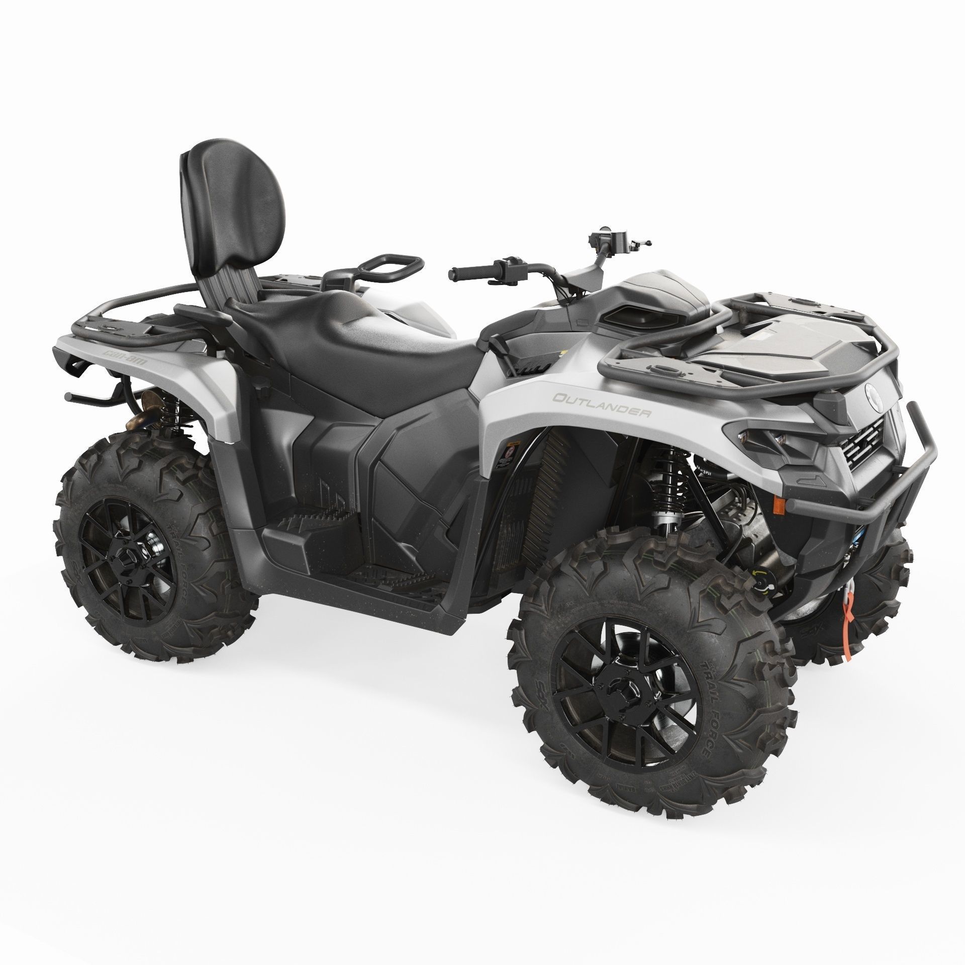 ATV BRP can-am OUTLANDER 700 XT 3D model_11