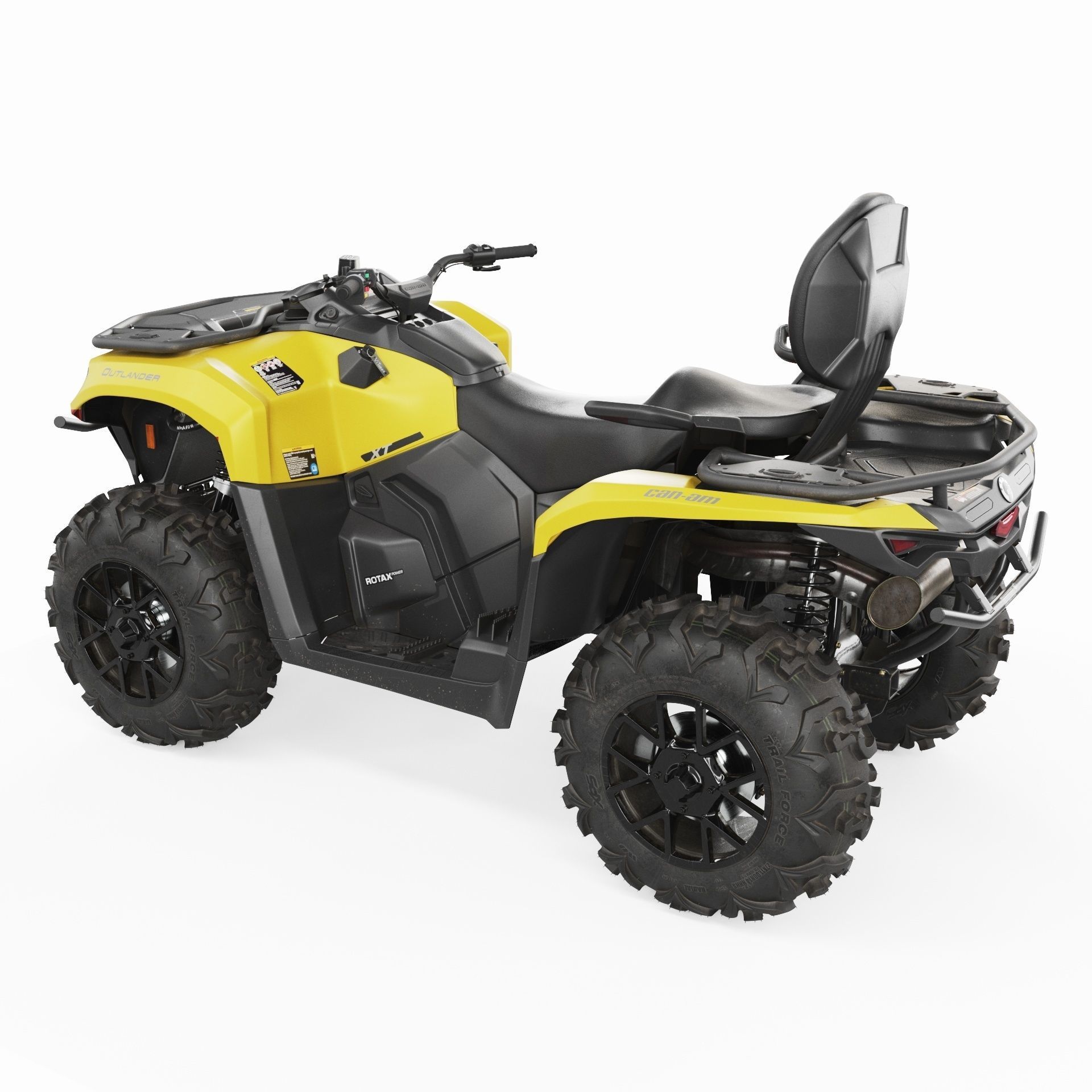 ATV BRP can-am OUTLANDER 700 XT 3D model_15