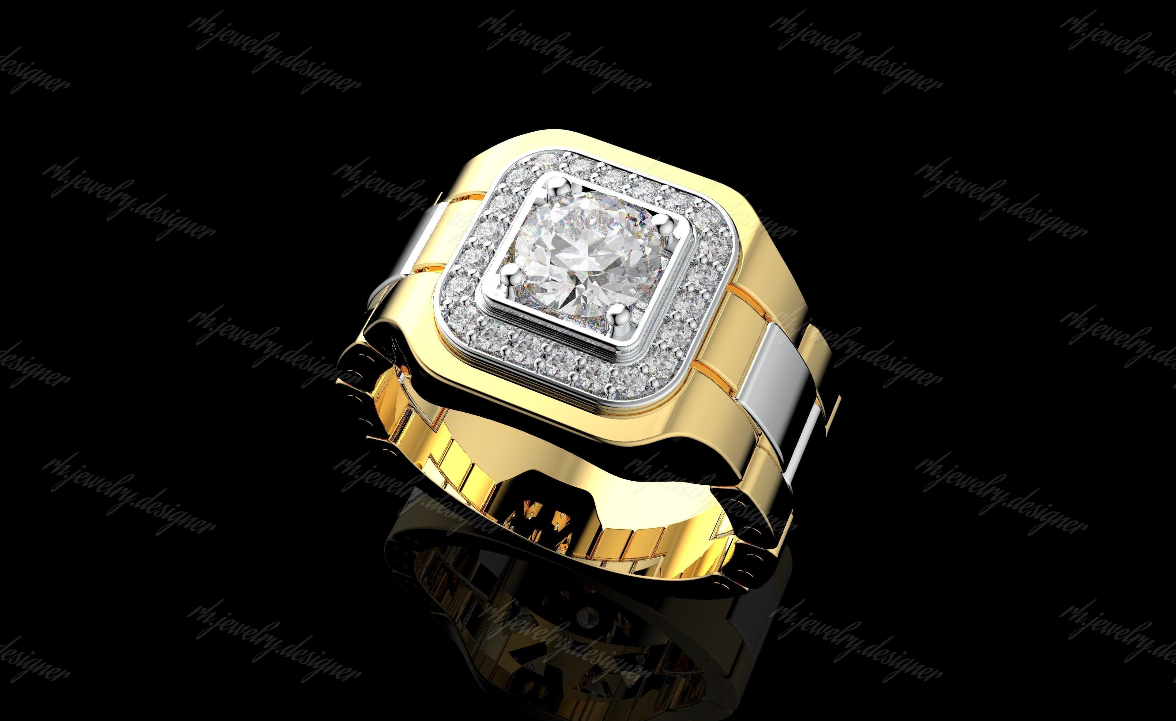 Gold N1144 3D print model_2