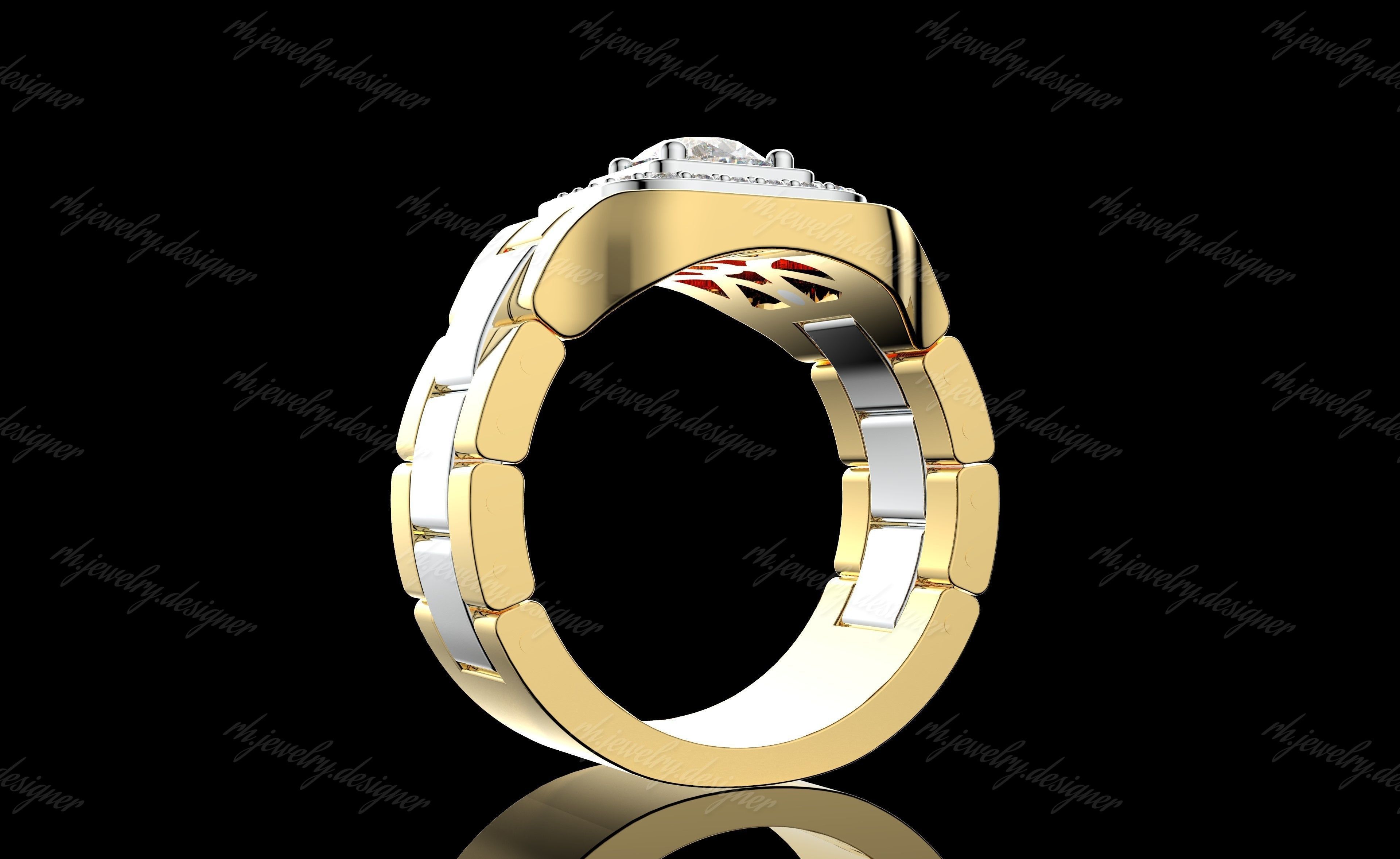 Gold N1144 3D print model_4