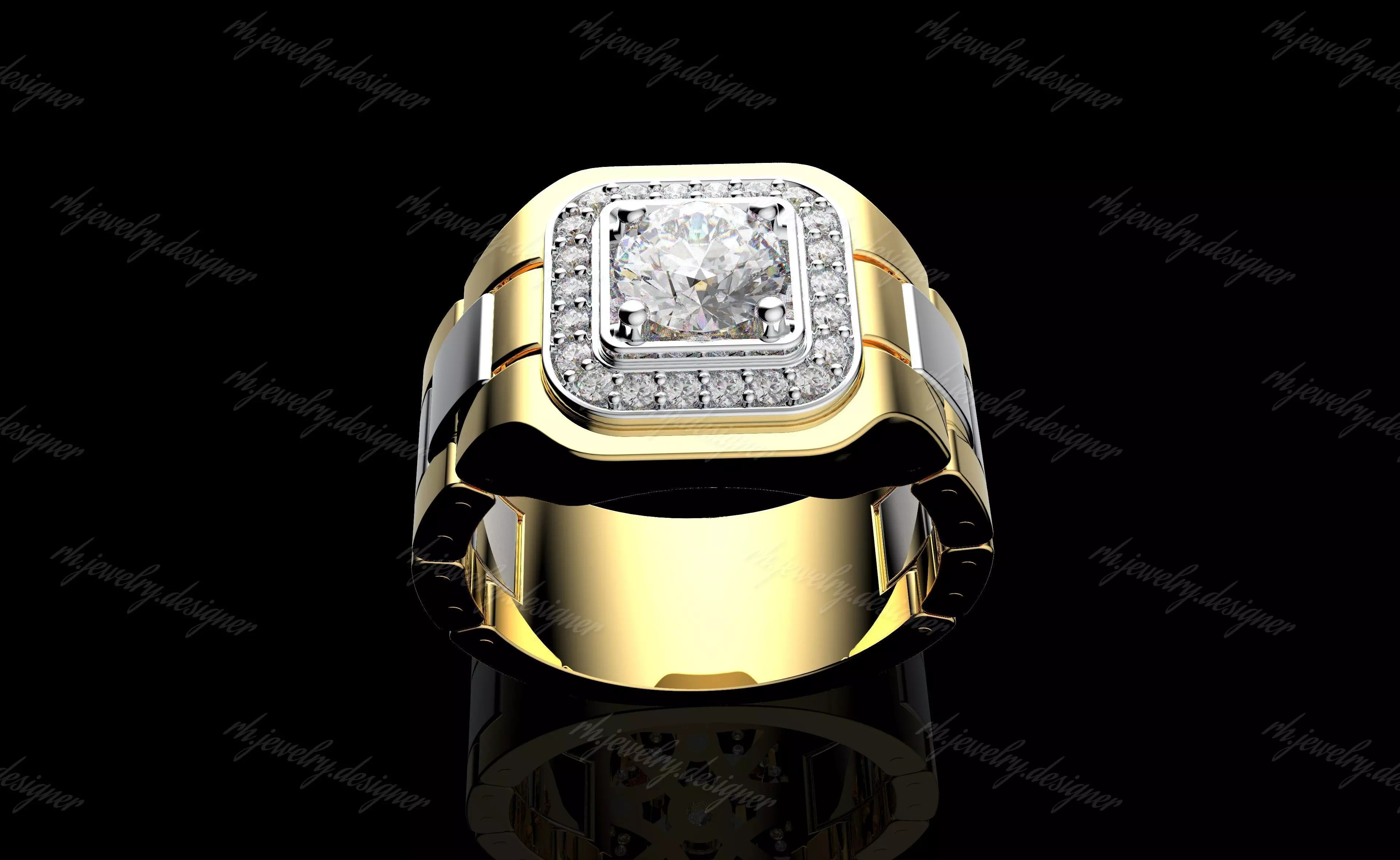 Gold N1144 3D print model_0