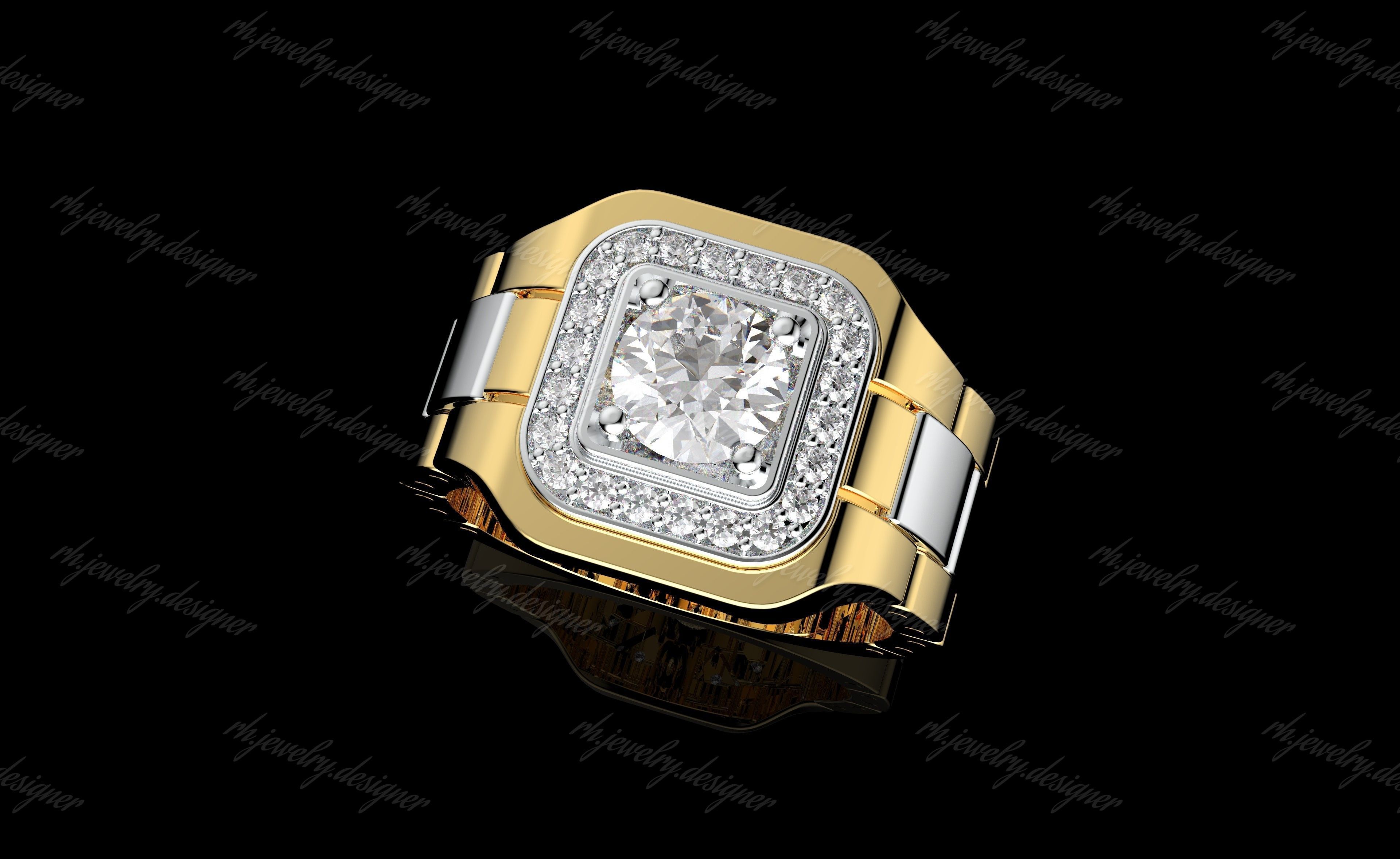 Gold N1144 3D print model_5