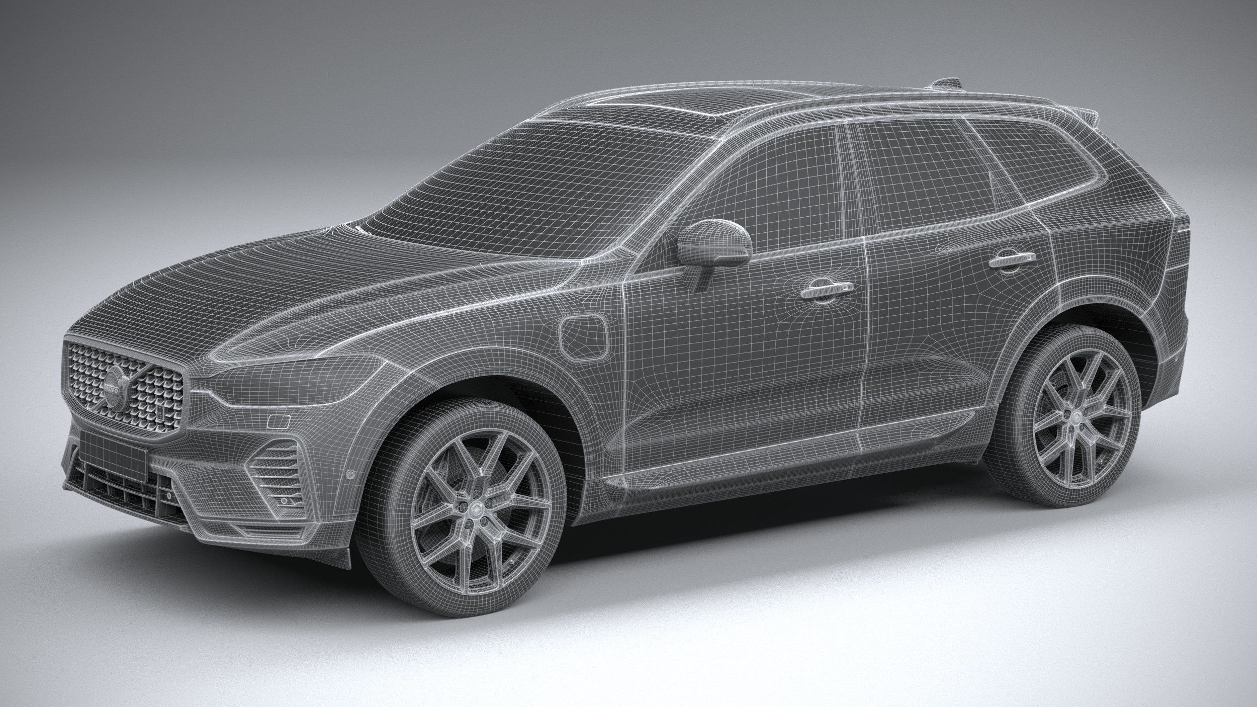 Volvo XC60 Polestar 2022 3D model_26