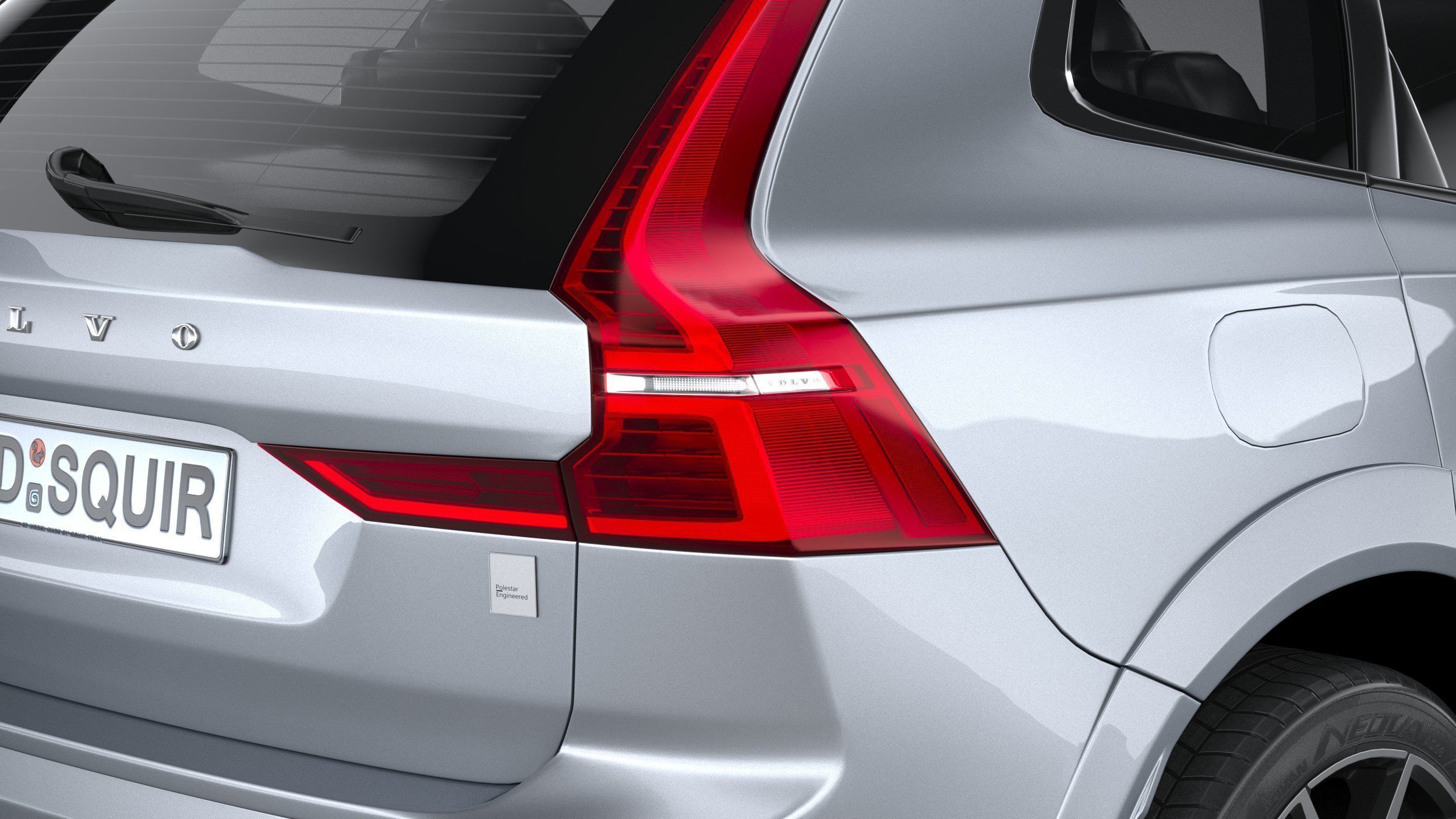 Volvo XC60 Polestar 2022 3D model_18