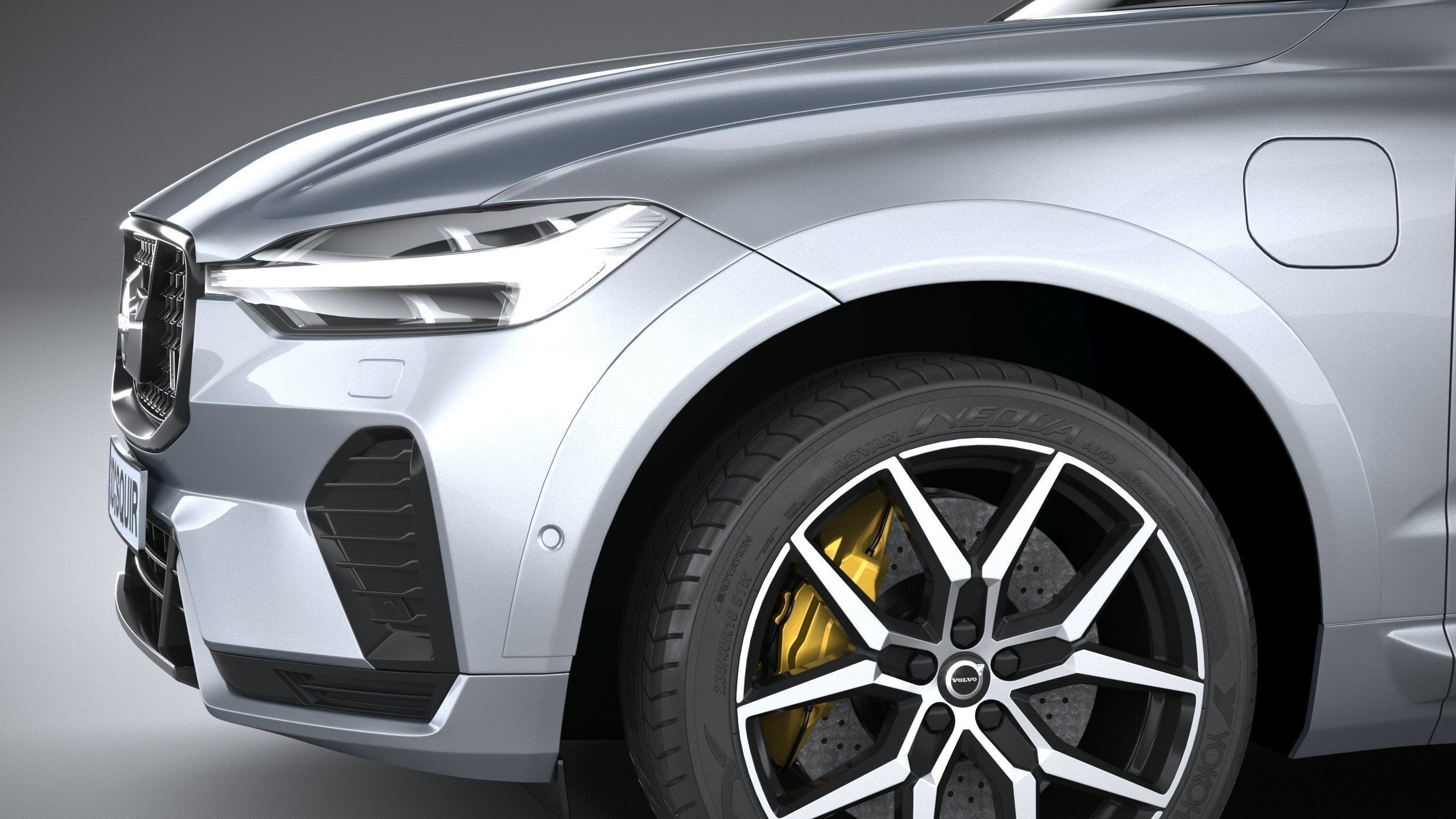 Volvo XC60 Polestar 2022 3D model_3
