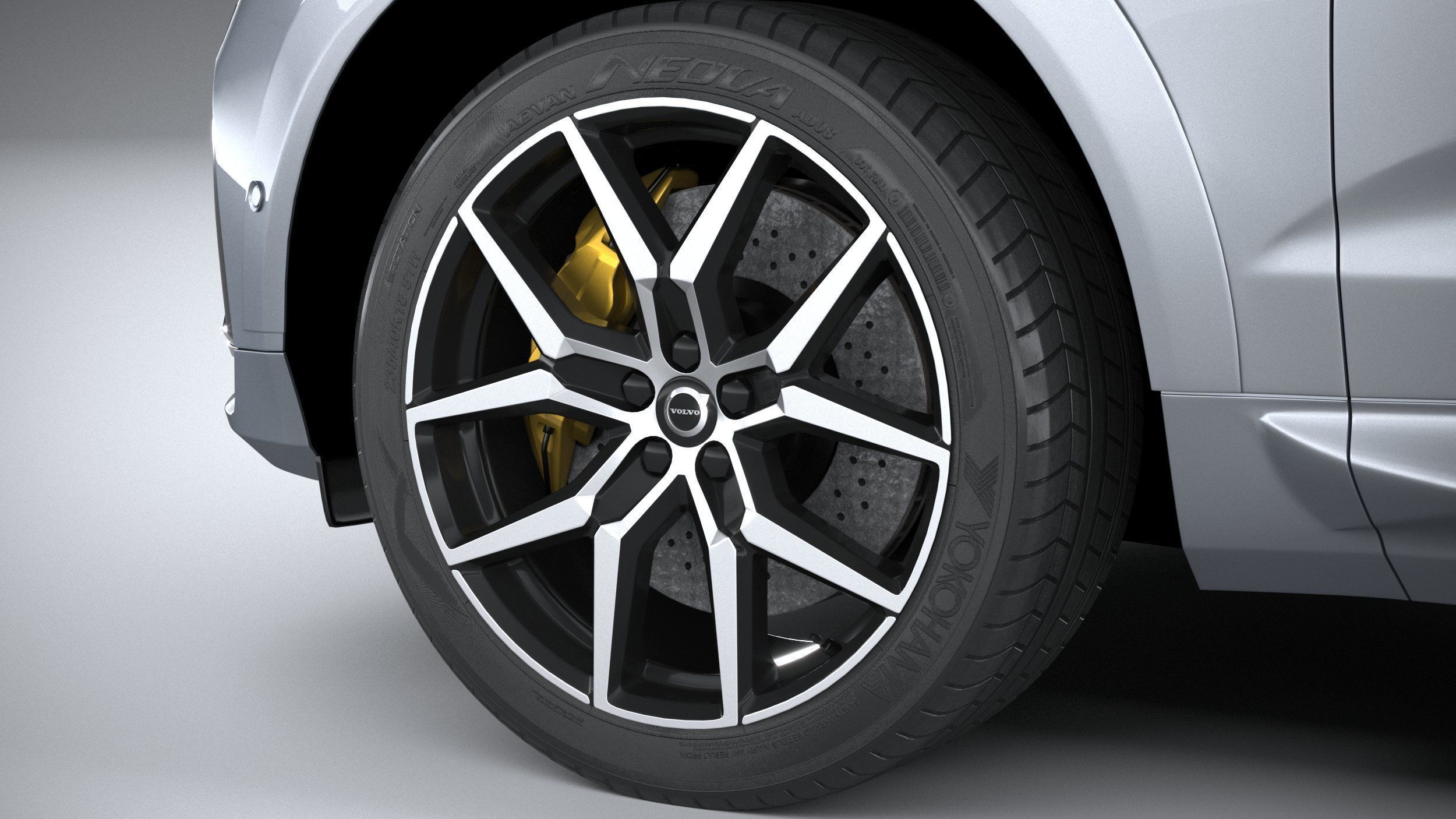 Volvo XC60 Polestar 2022 3D model_16