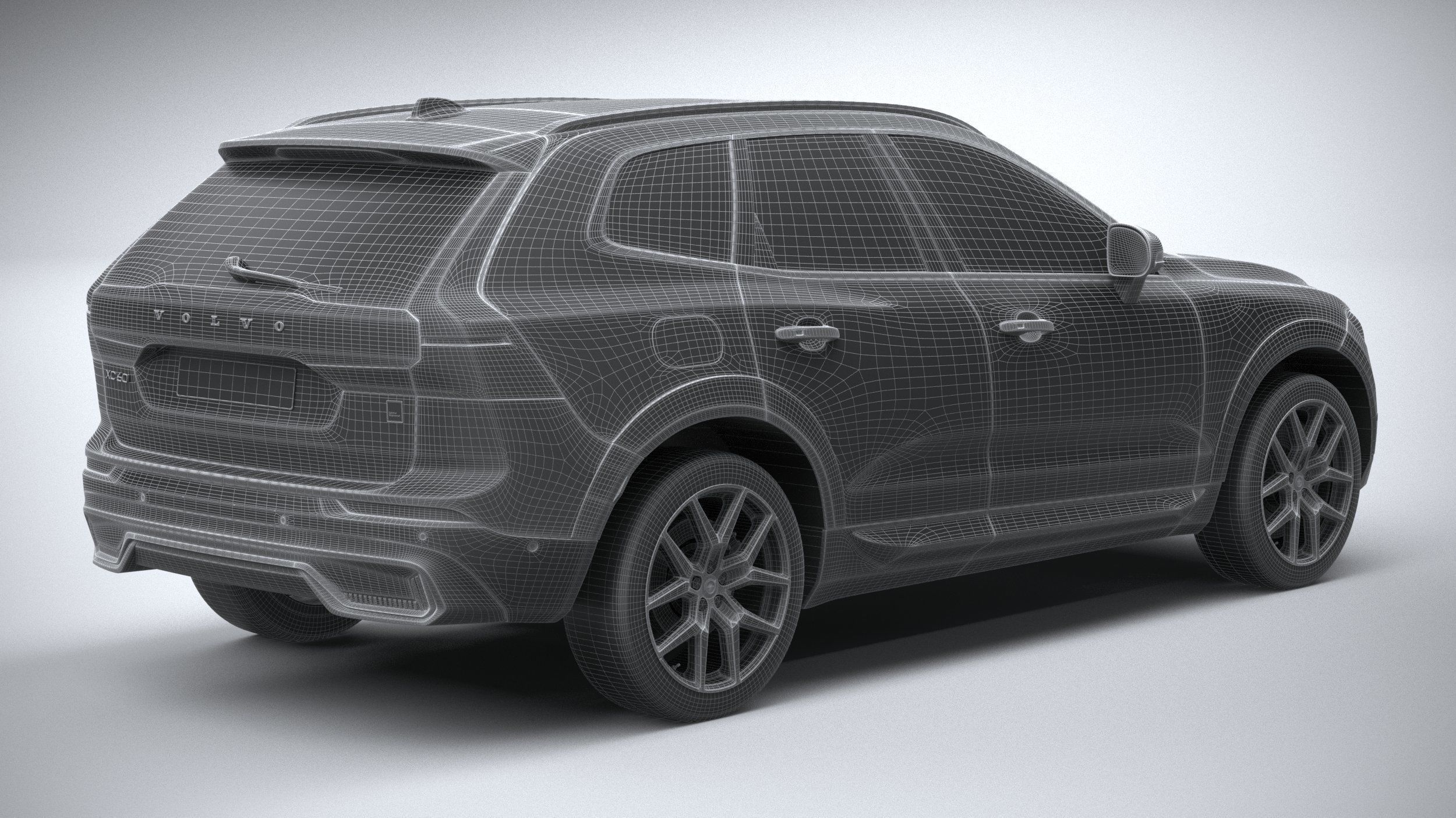Volvo XC60 Polestar 2022 3D model_27