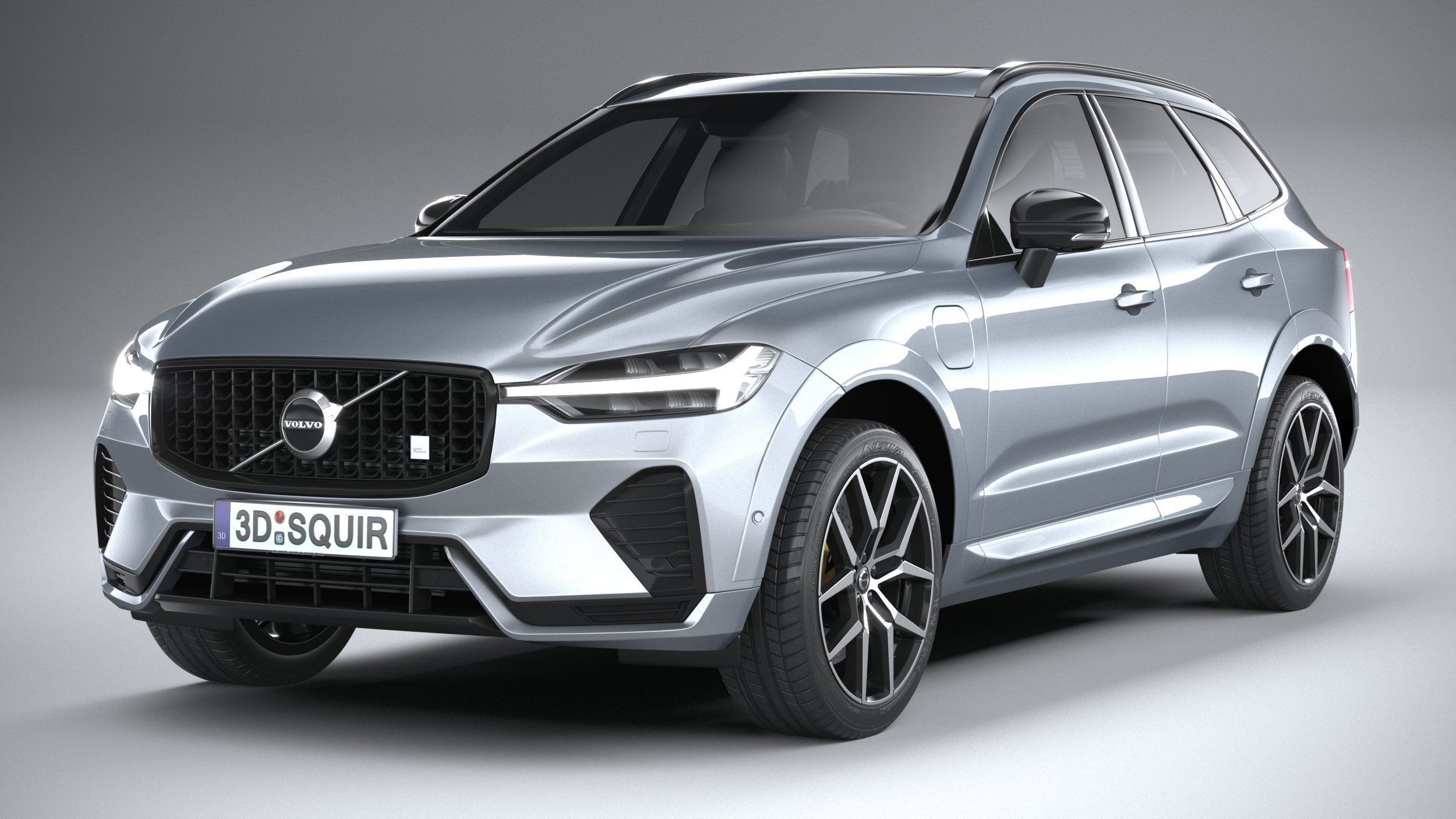 Volvo XC60 Polestar 2022 3D model_2