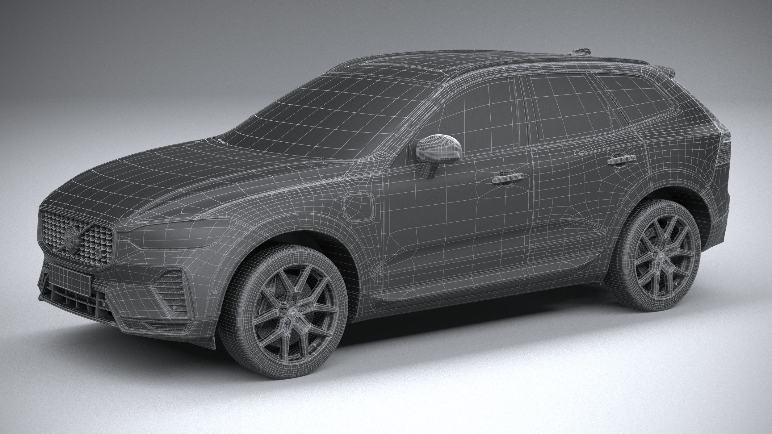 Volvo XC60 Polestar 2022 3D model_28