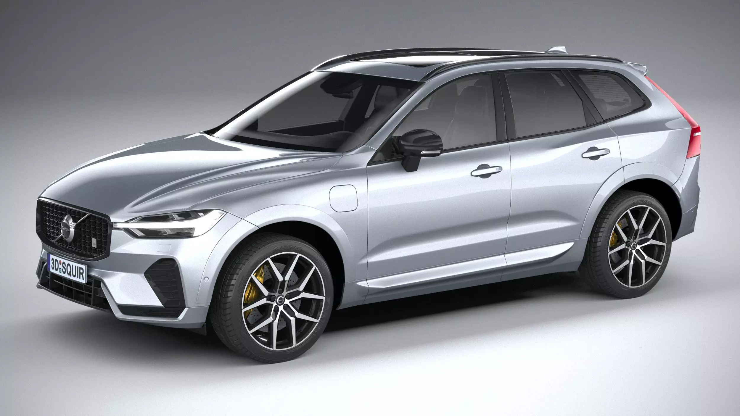 Volvo XC60 Polestar 2022 3D model_0