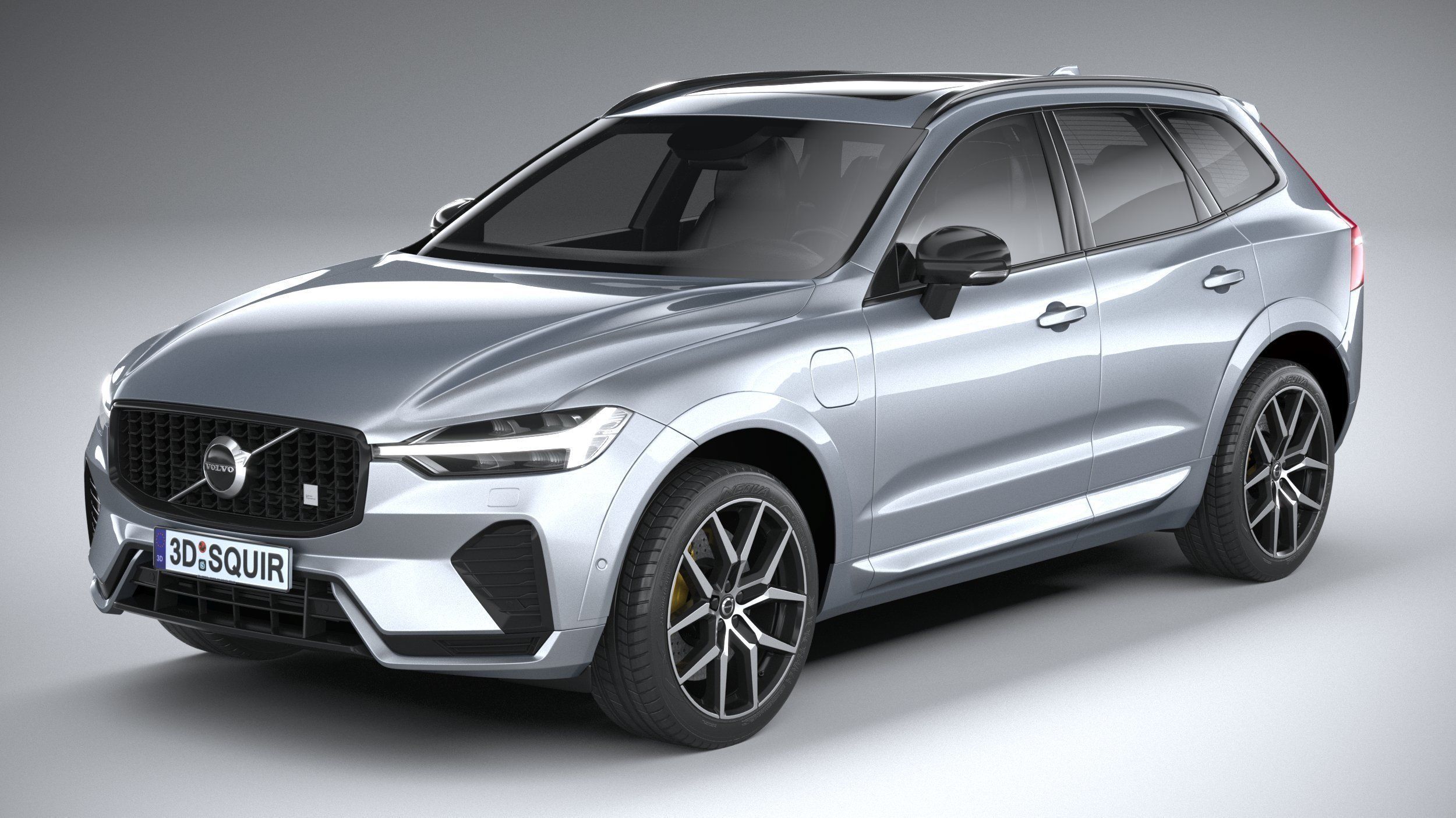 Volvo XC60 Polestar 2022 3D model_1