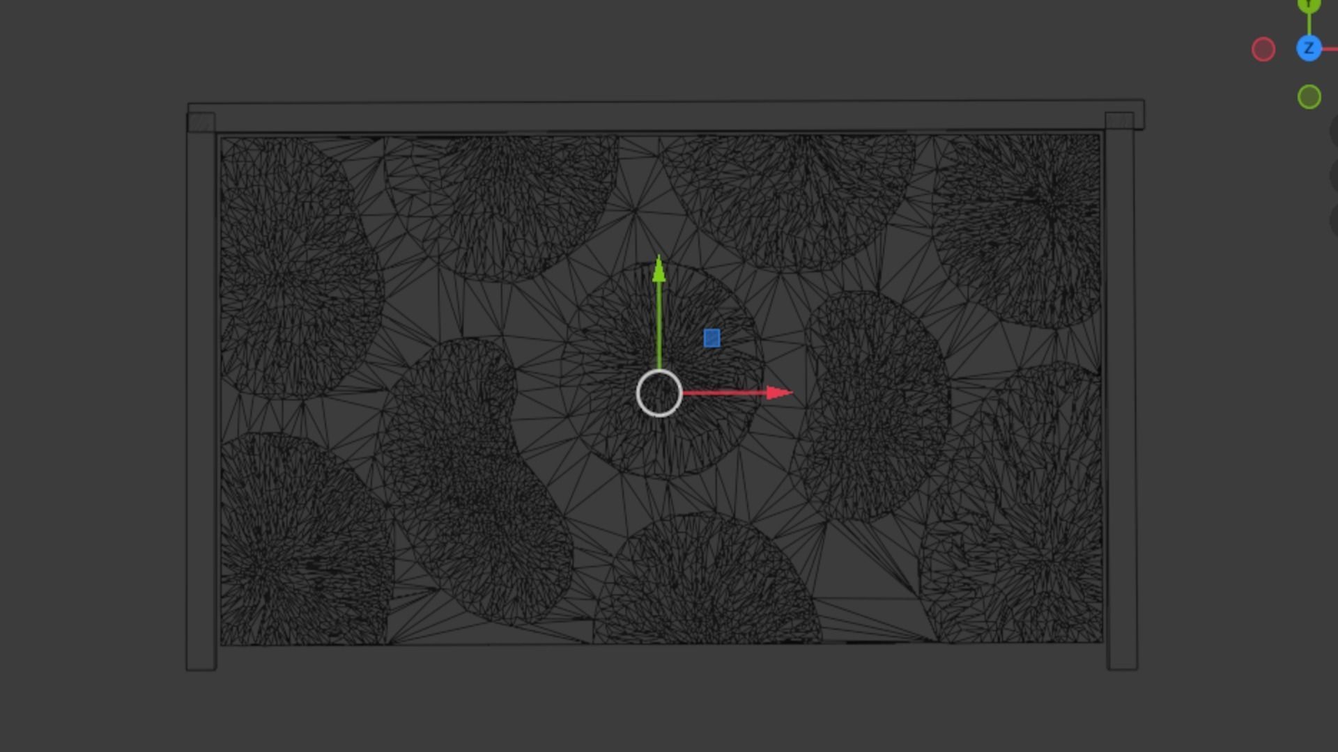 mural decor set wall panel 14 3D model_5