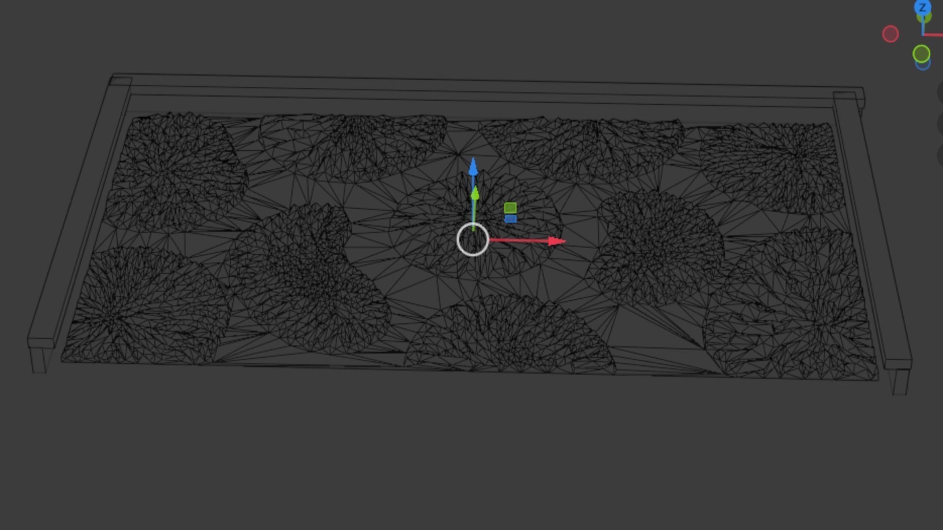 mural decor set wall panel 14 3D model_6