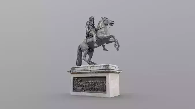 Equestrian statue of Louis XIV