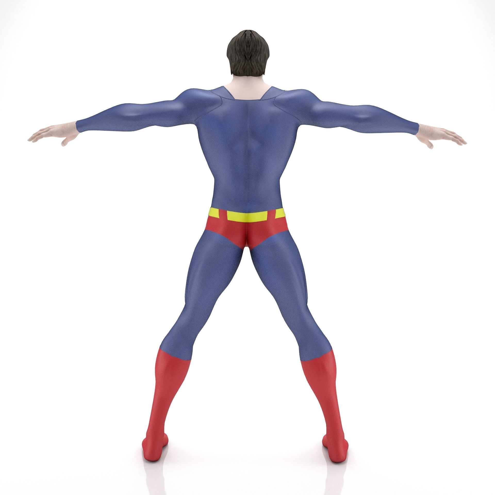Man Of Steel Superman Classic 3D model_6