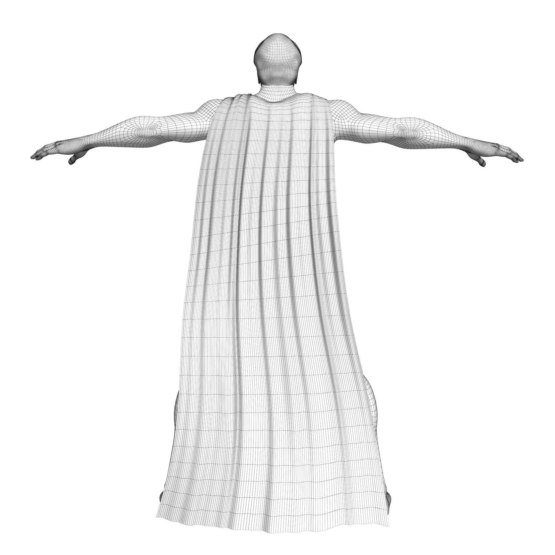 Man Of Steel Superman Classic 3D model_22